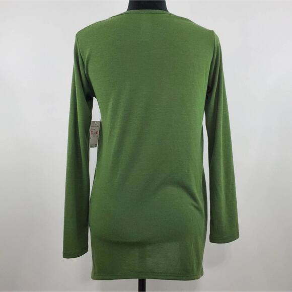 Go Couture Camo Tunic Sweater - Picture 3 of 5